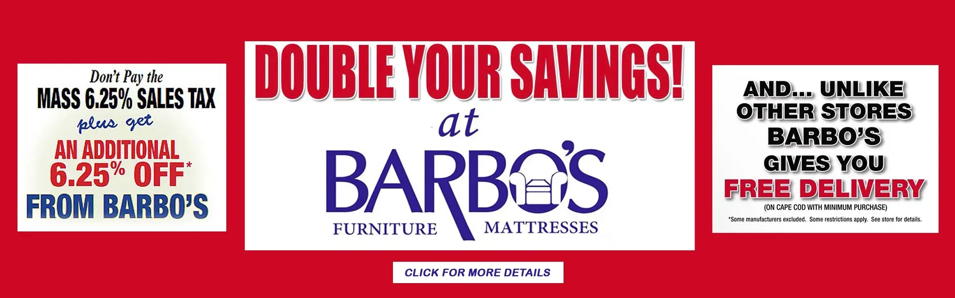 Barbos No Tax Sale